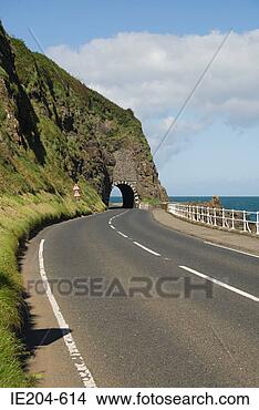 Stock Photo - black cave tunnel 
antrim coast. 
fotosearch - search 
stock photos, 
pictures, images, 
and photo clipart