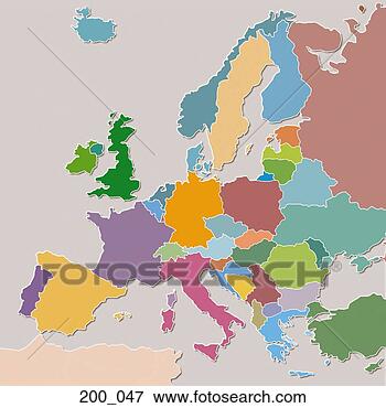 Map Of Europe Free