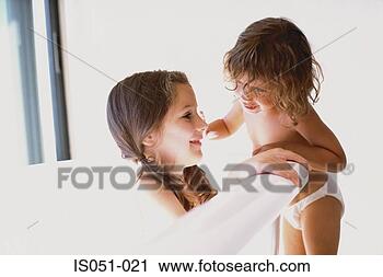 Stock Photography - sisters in the 
bathroom. fotosearch 
- search stock 
photos, pictures, 
images, and photo 
clipart