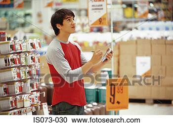 Stock Photography - man in superstore. 
fotosearch - search 
stock photos, 
pictures, images, 
and photo clipart