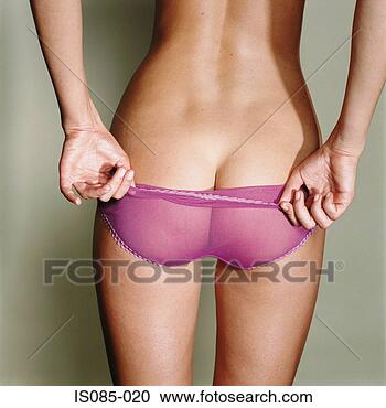 Stock Photography - female bottom. 