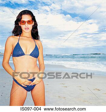 Stock Photo - woman on beach. 
fotosearch - search 
stock photos, 
pictures, images, 
and photo clipart