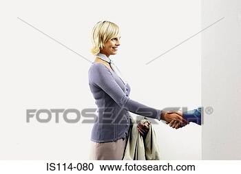 Stock Photography - businesswoman 
shaking hands. 
fotosearch - search 
stock photos, 
pictures, images, 
and photo clipart