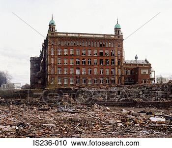 Stock Photography - demolition site. 
fotosearch - search 
stock photos, 
pictures, images, 
and photo clipart