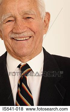 Stock Photo - portrait of smiling 
elderly man. fotosearch 
- search stock 
photos, pictures, 
images, and photo 
clipart