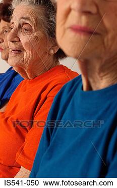 Stock Photography - three elderly 
women partial 
view. fotosearch 
- search stock 
photos, pictures, 
images, and photo 
clipart