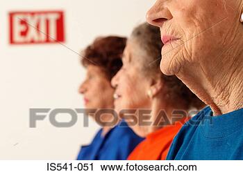 Stock Photography - three elderly 
women partial 
view. fotosearch 
- search stock 
photos, pictures, 
images, and photo 
clipart