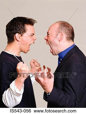 Stock Photo - father and son 
shouting. fotosearch 
- search stock 
photos, pictures, 
images, and photo 
clipart