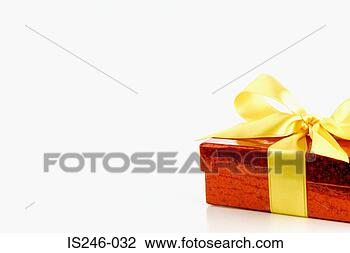 Stock Photo - gift-wrapped box. 
fotosearch - search 
stock photos, 
pictures, images, 
and photo clipart