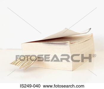 Stock Photography - book with bookmark. 
fotosearch - search 
stock photos, 
pictures, images, 
and photo clipart