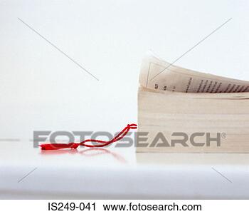 Stock Photography - book with bookmark. 
fotosearch - search 
stock photos, 
pictures, images, 
and photo clipart