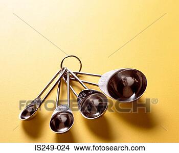 Stock Photo - four measuring 
spoons. fotosearch 
- search stock 
photos, pictures, 
images, and photo 
clipart