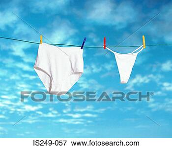Picture - panties and g-string 
drying. fotosearch 
- search stock 
photos, pictures, 
images, and photo 
clipart