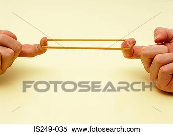 Stock Image - stretching rubber 
band. fotosearch 
- search stock 
photos, pictures, 
images, and photo 
clipart