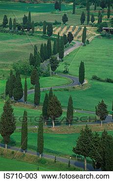 Stock Photo - curved road through 
landscape. fotosearch 
- search stock 
photos, pictures, 
images, and photo 
clipart