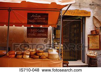 Stock Photo - italian cheese 
stall. fotosearch 
- search stock 
photos, pictures, 
images, and photo 
clipart