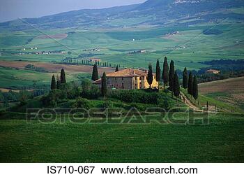 Picture - villa near hills. 
fotosearch - search 
stock photos, 
pictures, images, 
and photo clipart