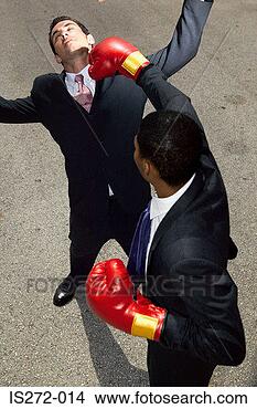 Stock Photo - businessmen boxing. 
fotosearch - search 
stock photos, 
pictures, images, 
and photo clipart
