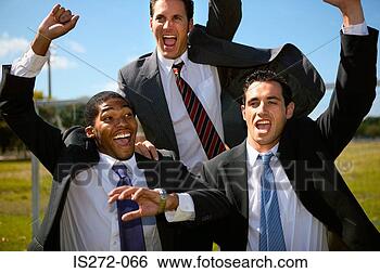 Stock Photo - businessmen celebrating. 
fotosearch - search 
stock photos, 
pictures, images, 
and photo clipart