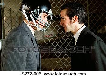 Stock Photo - hostile businessmen. 
fotosearch - search 
stock photos, 
pictures, images, 
and photo clipart