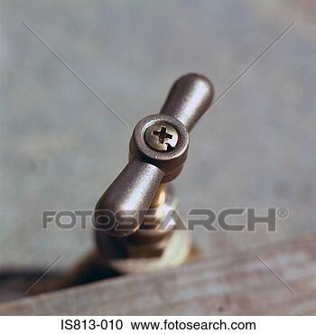Stock Photography - metal faucet. 
fotosearch - search 
stock photos, 
pictures, images, 
and photo clipart