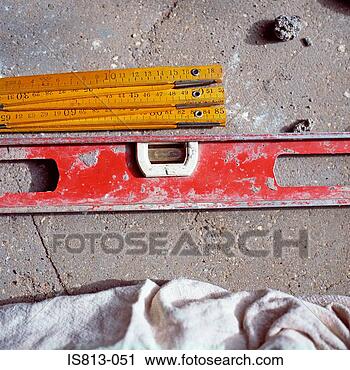 Stock Photography - tape measure and 
spirit level. 
fotosearch - search 
stock photos, 
pictures, images, 
and photo clipart