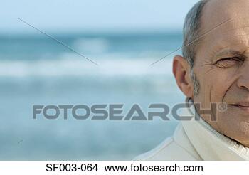 Stock Photo - senior man looking 
pensive. fotosearch 
- search stock 
photos, pictures, 
images, and photo 
clipart