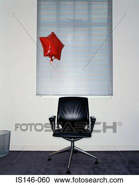 Stock Photography - balloon attached 
to office chair. 
fotosearch - search 
stock photos, 
pictures, images, 
and photo clipart