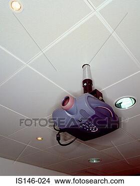 Stock Photo - projector on ceiling. 
fotosearch - search 
stock photos, 
pictures, images, 
and photo clipart