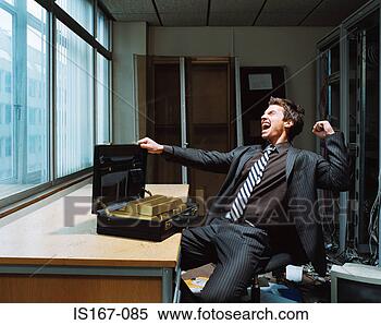 Stock Image - businessman with 
briefcase of gold 
bars. fotosearch 
- search stock 
photos, pictures, 
images, and photo 
clipart