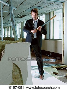 Stock Photography - businessman holding 
baseball bat. 
fotosearch - search 
stock photos, 
pictures, images, 
and photo clipart