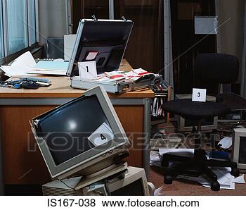 Stock Photo - crime scene in 
an office. fotosearch 
- search stock 
photos, pictures, 
images, and photo 
clipart