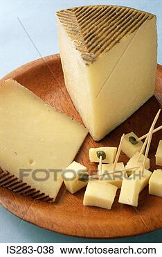 Stock Photo - manchego cheese. 
fotosearch - search 
stock photos, 
pictures, images, 
and photo clipart