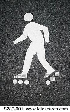 Stock Photography - rollerblade lane. 
fotosearch - search 
stock photos, 
pictures, images, 
and photo clipart
