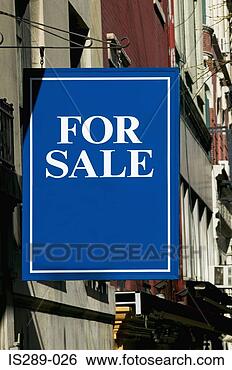 Stock Photo - for sale sign 
on a building. 
fotosearch - search 
stock photos, 
pictures, images, 
and photo clipart