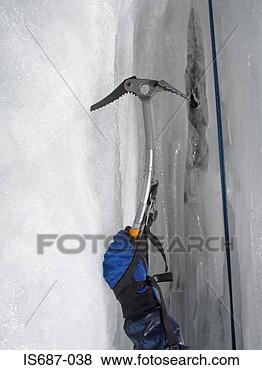 Stock Photo - ice climber. fotosearch 
- search stock 
photos, pictures, 
images, and photo 
clipart
