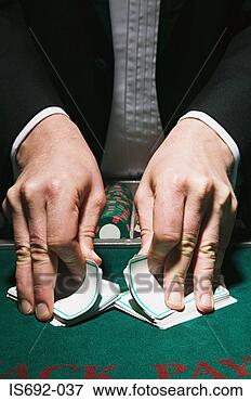 Picture - dealer shuffling 
cards. fotosearch 
- search stock 
photos, pictures, 
images, and photo 
clipart