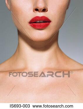 Stock Photo - woman wearing 
red lipstick. 
fotosearch - search 
stock photos, 
pictures, images, 
and photo clipart