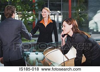 Stock Photo - businesspeople 
shaking hands. 
fotosearch - search 
stock photos, 
pictures, images, 
and photo clipart