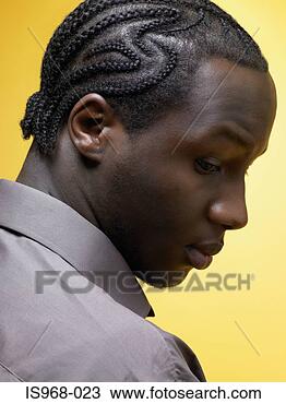 Stock Photo - man with cornrow 
hairstyle. fotosearch 
- search stock 
photos, pictures, 
images, and photo 
clipart