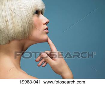 Stock Photography - pretty woman thinking. 
fotosearch - search 
stock photos, 
pictures, images, 
and photo clipart