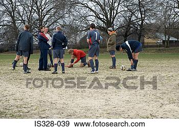 Hazır Fotoğraf - futbol,  koşmak, 
 pataklama,  yukariya. 
fotosearch - foto, 
resim, görüntü 
ve foto klipart 
ara