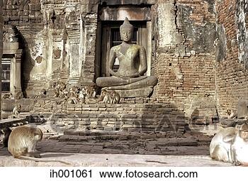 Stock Photography - abandoned temple 
in thailand. fotosearch 
- search stock 
photos, pictures, 
images, and photo 
clipart
