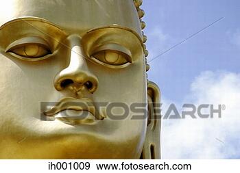Stock Photograph - close-up of a 
golden statue. 
fotosearch - search 
stock photos, 
pictures, images, 
and photo clipart