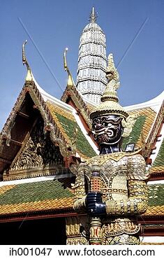 Picture - guardian, royal 
palace, bangkok, 
thailand. fotosearch 
- search stock 
photos, pictures, 
images, and photo 
clipart