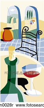 Banco de Imagem - bebendo,  bebidas, 
 país,  nuvens, 
 predios,  meio 
ambiente,  álcool. 
fotosearch - busca 
de fotos, imagens 
e clipart