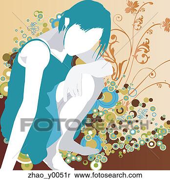 Stock Image - fashion girl. 
fotosearch - search 
stock photos, 
pictures, images, 
and photo clipart