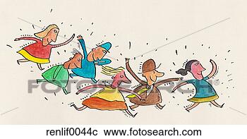 Hazır Fotoğraflar - dertsiz,  kutlama, 
 heyecan,  mutluluk, 
 fikirler,  sevinç, 
 dans. fotosearch 
- foto, resim, 
görüntü ve foto 
klipart ara