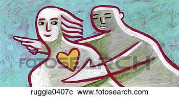 Stock Photography - guide, heart, 
confidence, psychology, 
love, couple, 
arms outstretched. 
fotosearch - search 
stock photos, 
pictures, images, 
and photo clipart