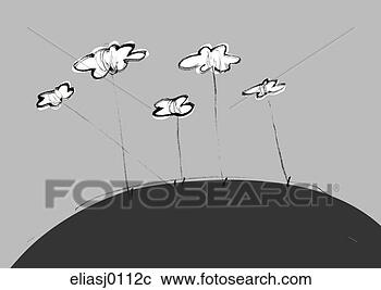 Hazır Fotoğraflar - külrengi,   siyah, 
  beyaz,   bulutlar, 
  borç veren ülkeden 
satin. fotosearch 
- foto, resim, 
görüntü ve foto 
klipart ara